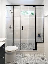 Frameless shower doors are popular for a reason. Grid Designs Creative Mirror Shower