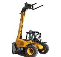 Euro 5 CE EPA Articulated Rough Terrain Telescopic Boom Loader Telehandler  with Attachment