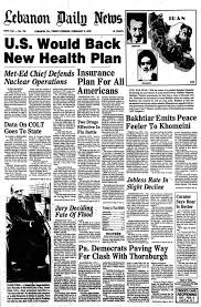 Lebanon Daily News Feb 2 1979 Www Ldnews Com Ldn140 Historical Newspaper News Health Daily News