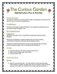 One boy's quest for a greener world. Spring Curious Garden Lesson And Activities Garden Activities Making Words Lesson