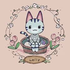 Lolly Grooming Herself Animal Crossing New Horizons Animal Crossing Fan Art Animal Crossing Redd Animal Crossing Cats