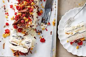 Jamie Oliver S Honeycomb And Raspberry Viennetta Recipe In 2020 Amazing Christmas Desserts Favorite Dessert Recipes Desserts