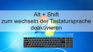 Check spelling or type a new query. Tastenkombination Alt Shift Unter Windows 7 Deaktivieren Oder Andern Youtube