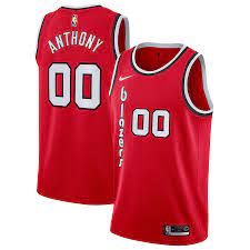 Carmelo kyam anthony is an american professional basketball player for the portland trail blazers of the national basketball association. Portland Trail Blazer Nike Classic Edition Swingman Trikot Carmelo Anthony Jugend