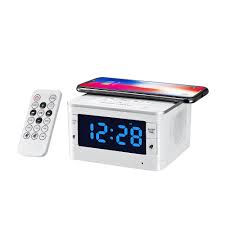 Dreamsky decent alarm clock radio with fm radio 7. Cyboris Remote Control Multifunctional Bluetooth Alarm Clock Speaker Wireless Charging Fm Alarm Clock Radio Home Smart Speaker Clock Step Clock Photoframeclock Motorcycle Aliexpress