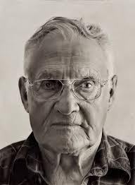 My grandfather Valmont would've been 93 years old today. I was fortunate  enough to be able to do this pencil portrait of him in 2013. This drawing  more or less marks the