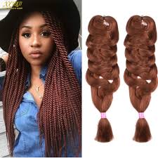 Box braids are a funky way to protect and style your hair at the same time. Amazon Com 2 Packs X Pression Brading Hair Extension 100 Kankelon Jumbo African Box Braids Collection Crochet Synthetic Fiber Hair 165g Pack 84inch Color 30 Beauty
