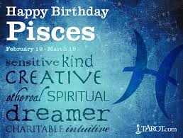 Birthday Today Horoscope Year Ahead Happy Birthday Pisces Pisces Birthday Horoscope Astrology Cancer