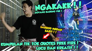 Story wa free fire keren #10 thx for watching don't forget to subscribe :) story wa gamer, quotes, garena free fire, story wa lucu Kumpulan Tik Tok Quotes Free Fire Lucu Banget Bikin Joged Bareng Youtube