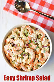 And did a quick thaw by running it under cold water for about five minutes. Shrimp Salad With A Creamy Dressing Healthy Recipes Blog