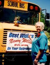 Obituary information for Nancy J. Willis