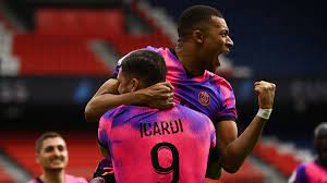 Psg took the lead, but took the turn of nantes and ended up defeated by 2 to 1, yesterday (14), at. Football News Psg 3 2 St Etienne A Last Gasp Mauro Icardi Goal Boosts Psg Ligue 1 Title Bid Eurosport