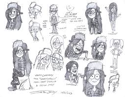The Official Ryusei Works Art Blog Gravity Falls Characters Gravity Falls Art Character Design