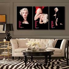 Marilyn monroe is one of those figures who endlessly captures the imagination and heart. Home Decor Marilyn Monroe Poster Canvas Painting Modern Realist Figure Priceless Art Australia S Largest Range Of Affordable Art