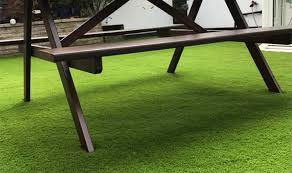 Then simply place the grass back into place, taking care not to squeeze the adhesive up onto the grass strands. Replacing The Crazy Paving In Biggin Hill Tn16 Perfect Grass Ltd