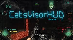 The health bar hud shows a small rendering of the entity, its name, health in numeric and bar format. Catsvisor Hud 1 10 3 Addon Brutal Doom Mod For Doom Mod Db