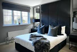 The strong tone gets cut by modern touches as seen from the bed cover and the large rug. The Top 83 Black And White Bedroom Ideas Interior Home And Design