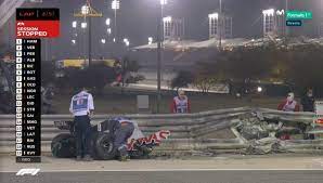 Durante le varie stagioni di formula 1 il sistema di attribuzione dei punti è stato modificato varie volte. Formula 1 Bahrain Pauroso Incidente Di Grosjean Auto A Fuoco Spezzata In Due Teledigitale