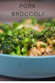 Pork Broccoli Recipe Pork Recipes Easy Pork Broccoli Ground Pork Recipes