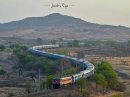 Just Like A Big Snake Indian Railways Nature Photography Instagram