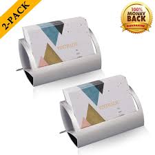 Now you can shop for it and enjoy a good deal on aliexpress! Business Card Holder For Desk Metal Aluminum Desktop Business Name Card Case Display Organizer Stand Office Tradeshows Business Card Desk Holder 2 Pack Silver Buy Online In Brunei At Brunei Desertcart Com Productid