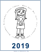 Kalender 2019 zum ausdrucken nachstehend finden sie die kalender für 2019 für deutschland und alle bundesländer zum ausdrucken. Bastelkalender Fur Kinder Im Kidsweb De