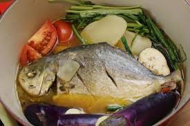 Sinigang Na Pompano With Tamarind And Lemongrass Instant Pot Stove Top Recipe Sinigang Pompano Fish Recipe Cooking
