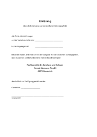 Maybe you would like to learn more about one of these? Vorlage Schweigepflichtsentbindung Arzt Muster Pdf Vordruck Schweigepflichtsentbindung Arzt The