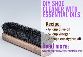 Although the cleaner is usually only on the shoe for a maximum of 5 minutes. Diy Leather Shoe Cleaner With Essential Oils The Miracle Of Essential Oils