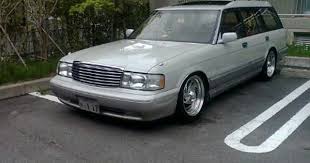 toyota crown wagon jzs130g kustom 車高短 billet wheel toyota crown toyota wagon