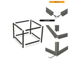 Measure and cut steel rebars using a. 01 Frame Assembly Voron