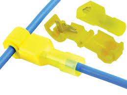 Garden hose connectors set watering pipe tap plastic connector adaptor fitting~. Yellow Quick Tap T Wire Connectors Pack Of 10 Mpja Com