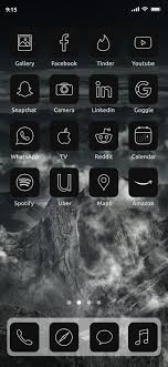 I've been waiting for this for a long time. Black Minimalist Aesthetic Dark Ios14 Icons 50 App Pack Etsy 4k Best Of Wallpapers For Andriod And Ios