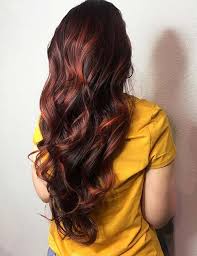 Black hair with carmel brown and blonde peekaboo highlights. 30 Best Highlight Ideas For Dark Brown Hair