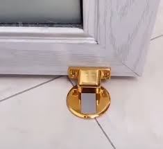 Stainless Steel Invisible Magnetic Doorstop Video Door Stop Diy Home Repair Diy Home Crafts