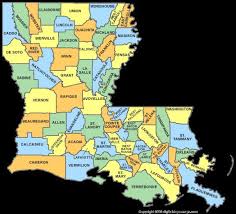 Parishes Louisiana Parishes Louisiana Parish Map Louisiana Map