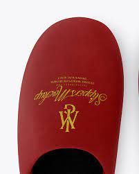 Download Slippers Mockup In Apparel Mockups On Yellow Images Object Mockups