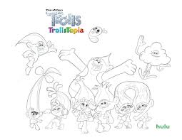 Trolls world tour coloring pages. Free Trolls Coloring Page Elayna Fernandez The Positive Mom