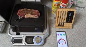 tested high tech cooking with the cinder grill and meater