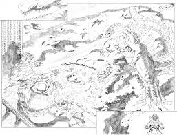 Realistic godzilla coloring pages godzilla 10 gratis malvorlage in comic trickfilmfiguren. Godzilla X Mechagodzilla Page 3 4 By Tgping On Deviantart