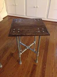 Build your own diy pipe leg table. Pin On Display It
