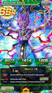 Whis is stronger than beerus. Dokkan Battle Beerus Battle Character Types