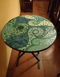 Vysledek Obrazku Pro Mosaiquismo En Mesas Pequenas Fotos Pinterest Mosaic Furniture Mosaic Table Top Mosaic Table