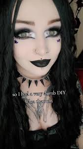 I'll use them properly eventually, I just had to see if I failed and I  didn't! MY MAKEUP STAMPS WORKED! eeeee #gothtok #gothgirl #gothmakeup  #makeupstamp #makeuptutorial