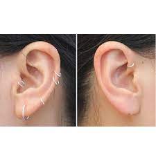Peppermint stud earrings, tiny studs, small ear studs, cute earrings, simple, everyday, minimalist geometric round earrings. 1 Pair Multi Purpose Round Nose Lips Ring Women Fashion Jewelry Unique Small Thin Endless Earrings Hot Sale Hoop Earrings Aliexpress