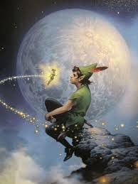 Can You See Michael In This Peter Pan Painting Peter Pan Painting Peter Pan Disney Painting