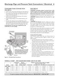 standard tank connection figure 6 electrical wiring