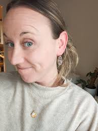 Real Pressed Alyssum Flower Earrings