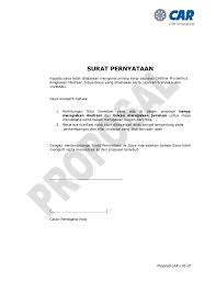 Hal ini perlu dipelajari, sebab meskipun terdengar sepele sebenarnya membuat. Contoh Surat Pernyataan Tidak Ikut Asuransi Contoh Surat