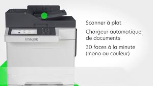  l'imprimante laser lexmark ms610de prête à une utilisation en réseau est équipée d'un panneau de commandes à. Multifonction Lexmark Cx517de Youtube